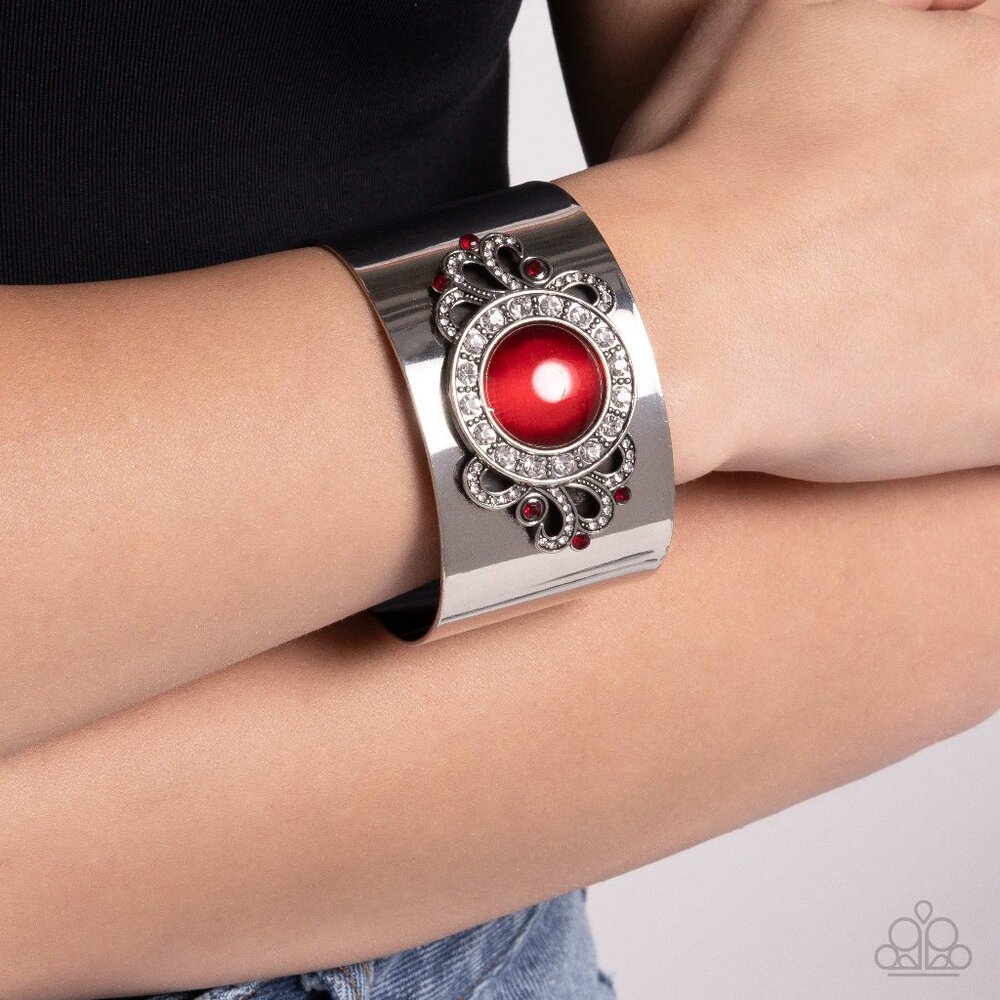 Paisley Princess Red Bracelet